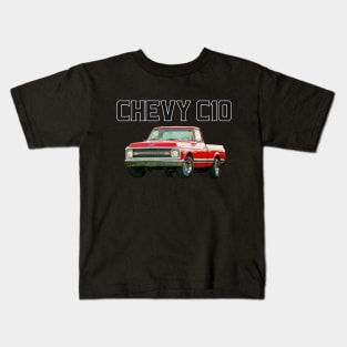 CHEVY C10 PICKUP T-SHIRT Kids T-Shirt